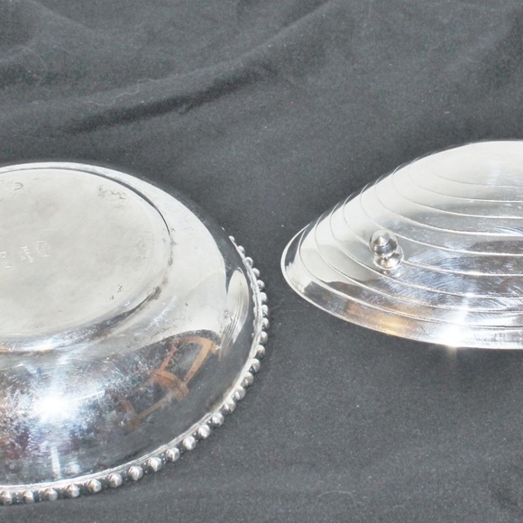 Vintage Sterling Silver Jewelry Trinket Dish Bowl - Picture 9 of 12